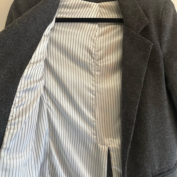 Silence & Noise Grey Blazer Size XS - Picture 3 of 6